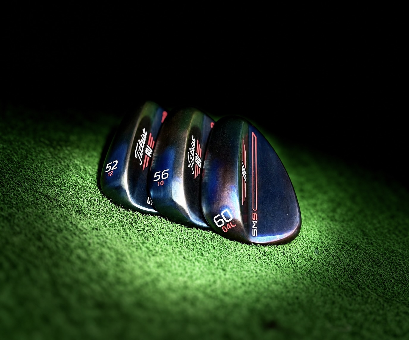 The same left-handed putter head after refinishing by Sublevel Golf